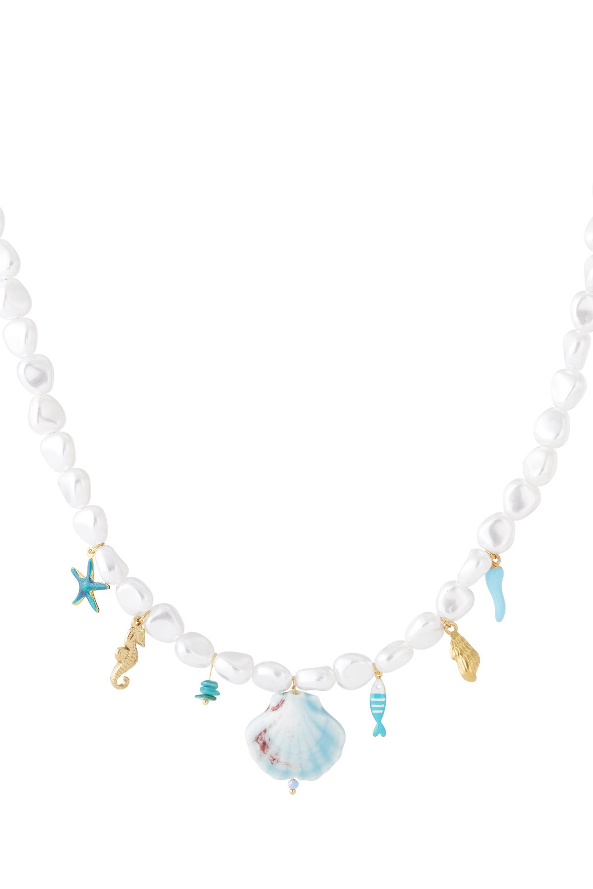 Oceaan ketting blauw